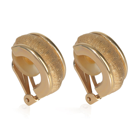 Dior Gold-Plated Earrings