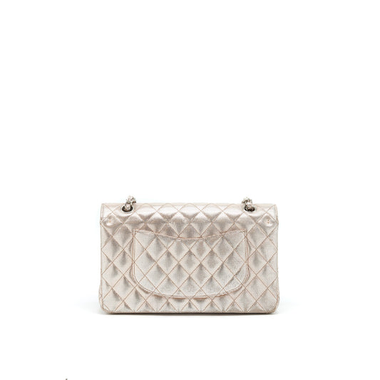 CHANEL SEASONAL MEDIUM FLAP BAG IN CHAMPAGNE PINK SHW