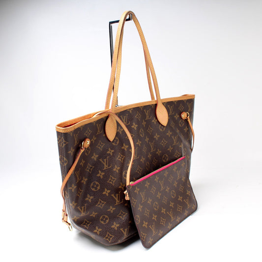 Louis Vuitton Neverfull MM Monogram with Wallet