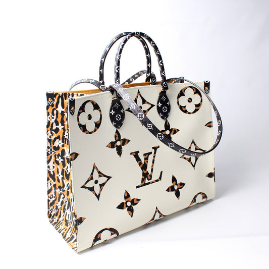 Louis Vuitton ONTHEGO GM Giant Jungle Tote