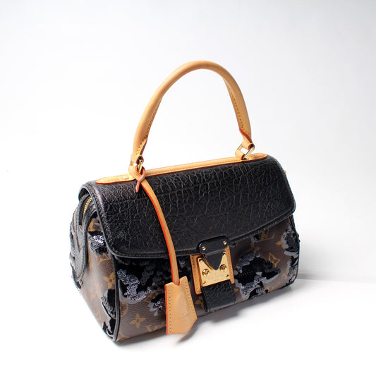 Louis Vuitton Carrousel Fleur De Jais Monogram