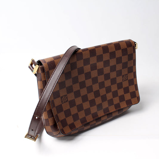 Louis Vuitton Musette Tango Long Damier Ebene