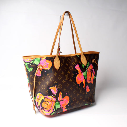 Louis Vuitton Neverfull MM Roses