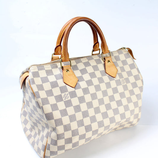 Louis Vuitton Speedy 30 Damier Azur