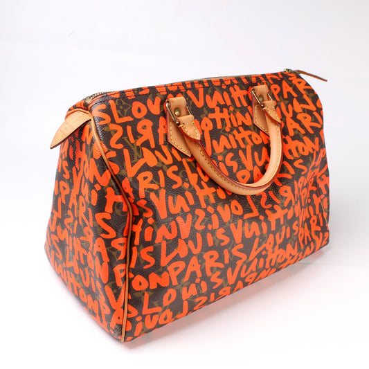 Louis Vuitton Speedy 30 Graffiti