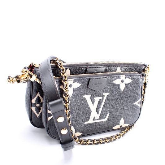 Louis Vuitton Multi Pochette Bicolor Empreinte
