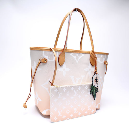Louis Vuitton Neverfull MM 'By The Pool' With Pouch