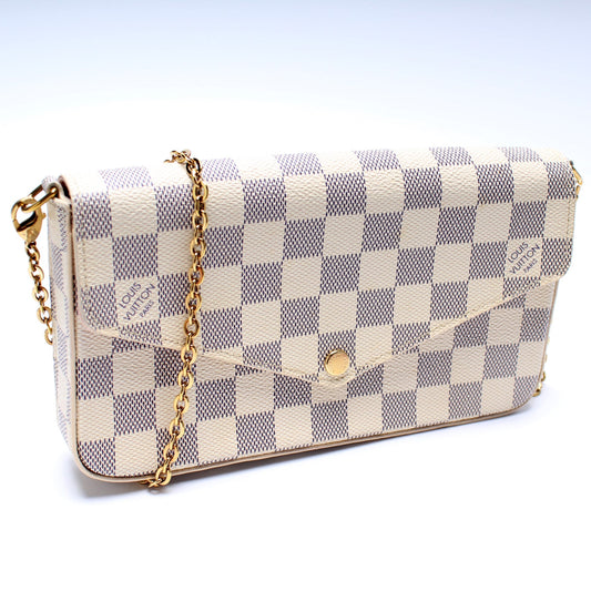 Louis Vuitton Pochette Felicie Damier Azur
