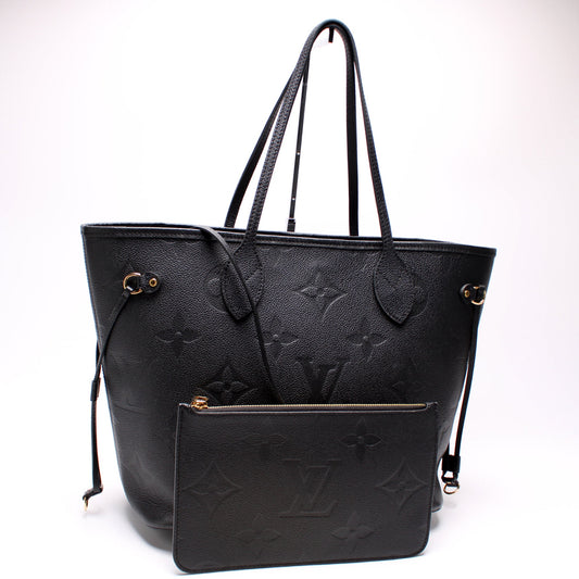 Louis Vuitton Neverfull MM W/ Wallet Emprinte