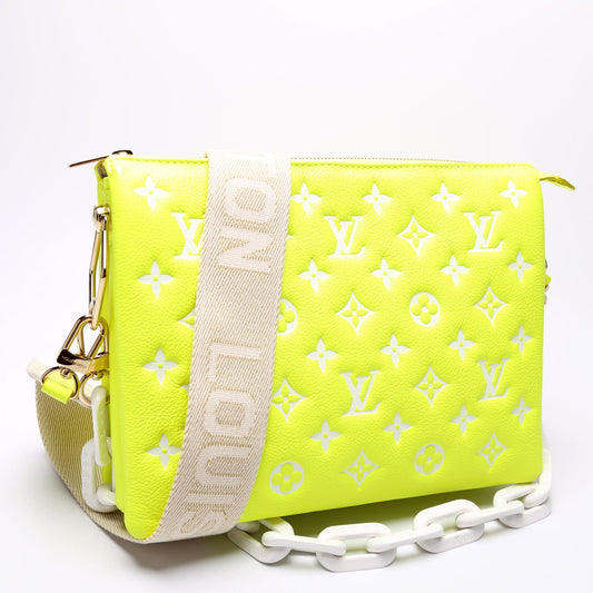 Louis Vuitton Coussin PM Match Calfskin Monogram