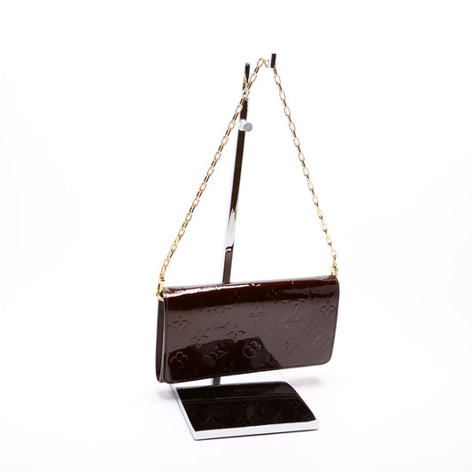 Louis Vuitton Sarah Chain Wallet Vernis