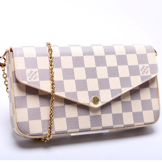 Louis Vuitton Pochette Felicie Damier Azur