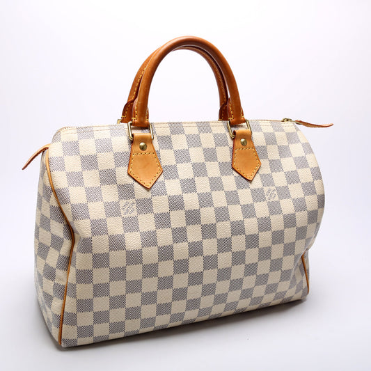 Louis Vuitton Speedy 30 Damier Azur