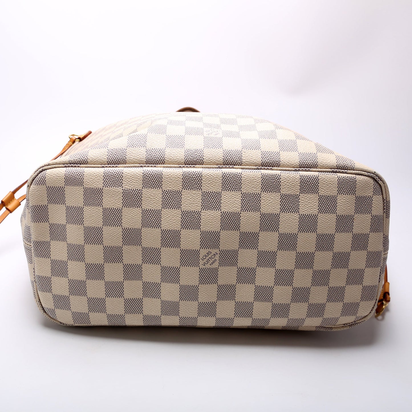 Louis Vuitton Neverfull W/ Wallet MM Damer Azur