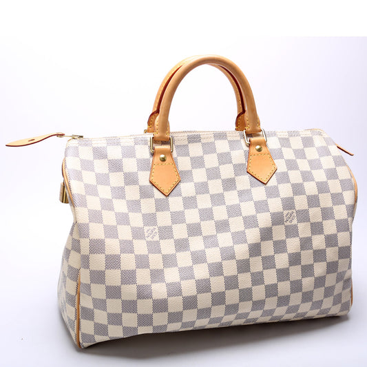 Louis Vuitton Speedy 35 Damier Azur