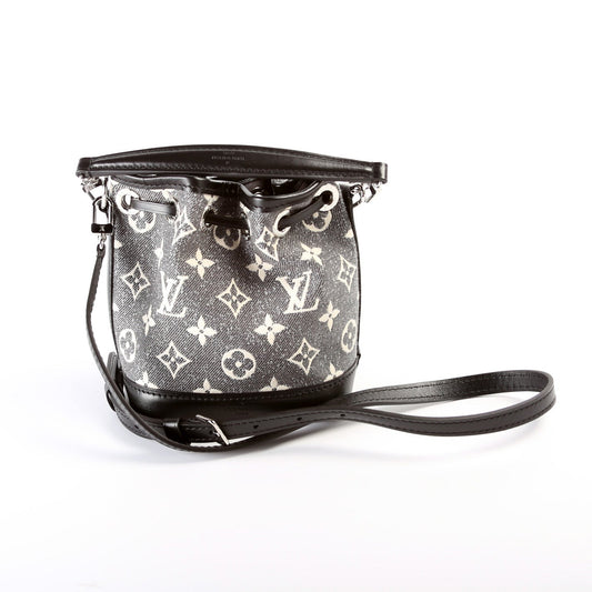 Louis Vuitton Nano Noe Monogram Jacquard Denim