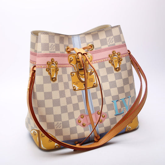 Louis Vuitton Neonoe Summer Trunks Damier Azur