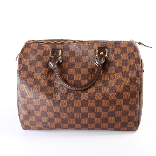 Louis Vuitton Speedy 30 Damier Ebene