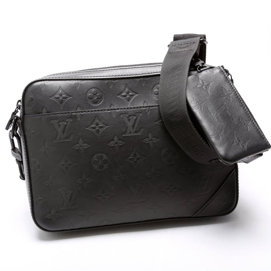 Louis Vuitton Duo Messenger Monogram Shadow Leather