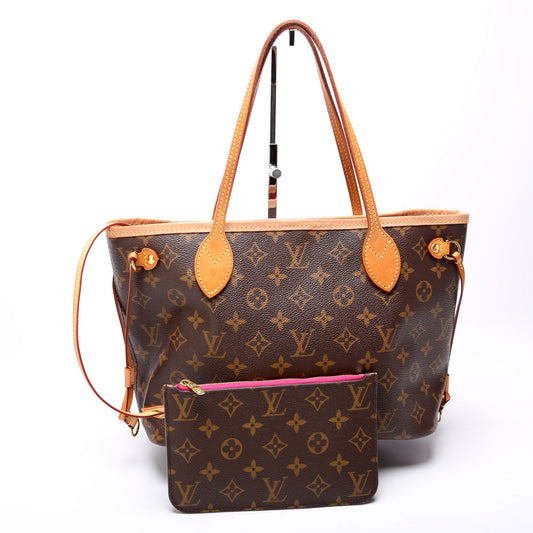 Louis Vuitton Neverfull w/Wallet PM Monogram