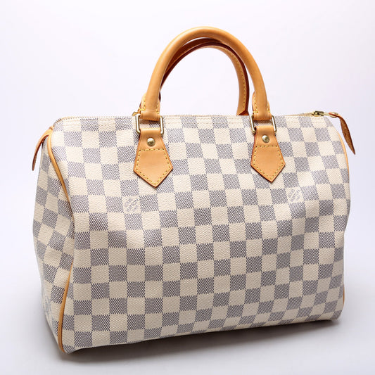 Louis Vuitton Speedy 30 Damier Azur