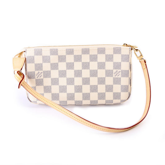 Louis Vuitton Pochette Accessories NM Damier Azur