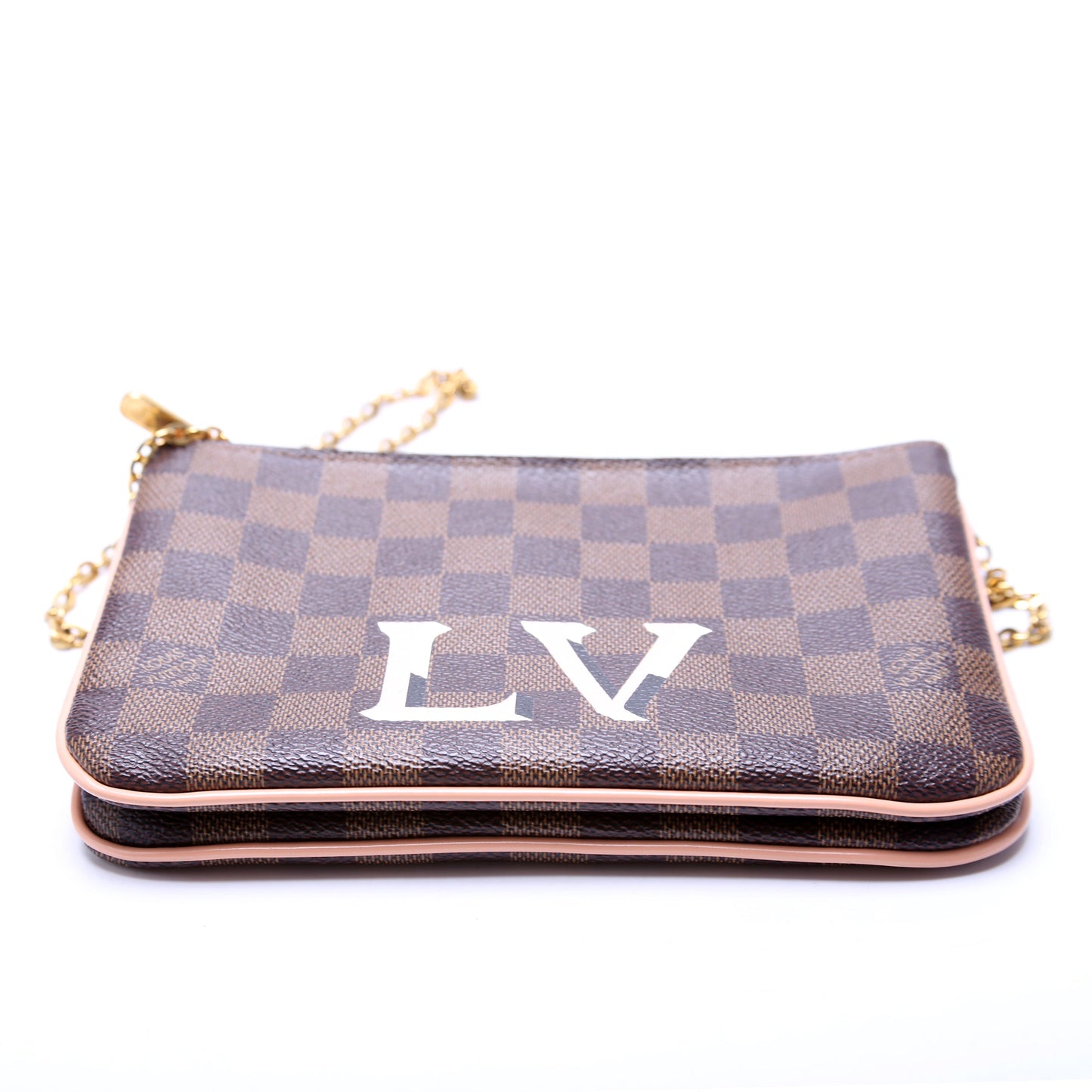 Louis Vuitton Pochette Double Zip Damier Ebene