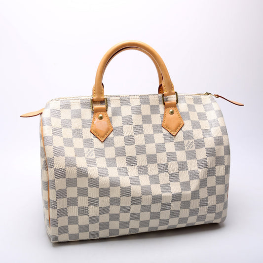 Louis Vuitton Speedy 30 Damier Azur