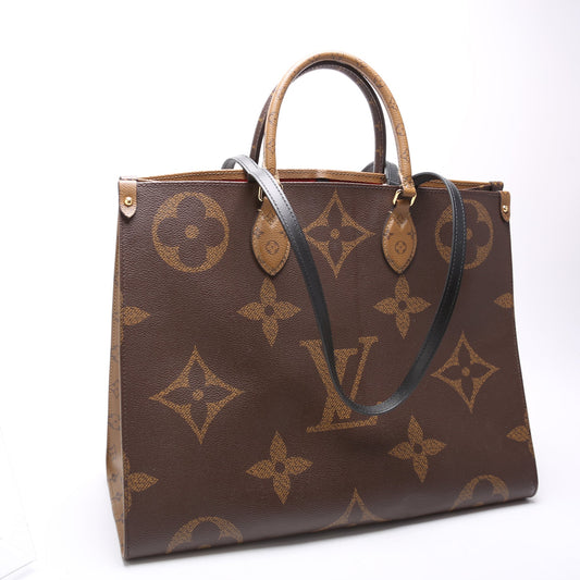 Louis Vuitton ONTHEGO GM Reverse Monogram Black