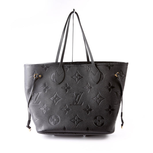 Louis Vuitton Neverfull MM Empreinte Black