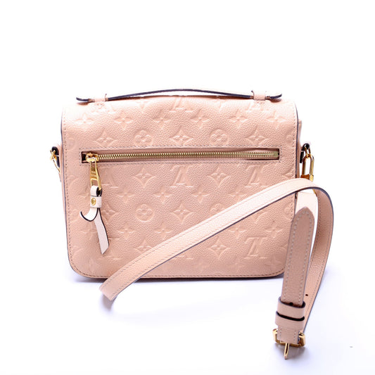 Louis Vuitton Pochette Metis Empreinte Tan