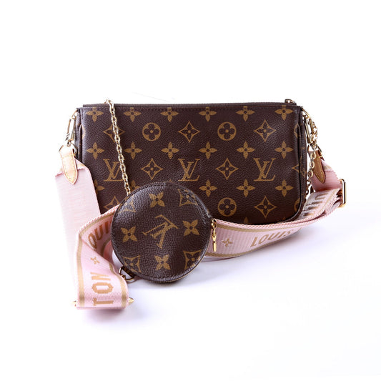 Louis Vuitton Multi Pochette Monogram Pink