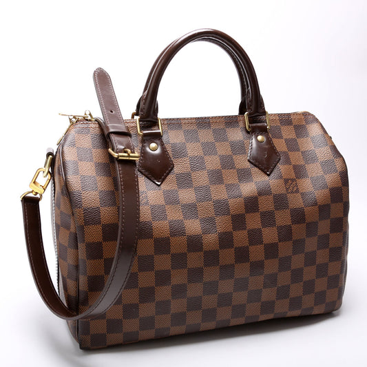 Louis Vuitton Speedy 30 W/Strap Ebene