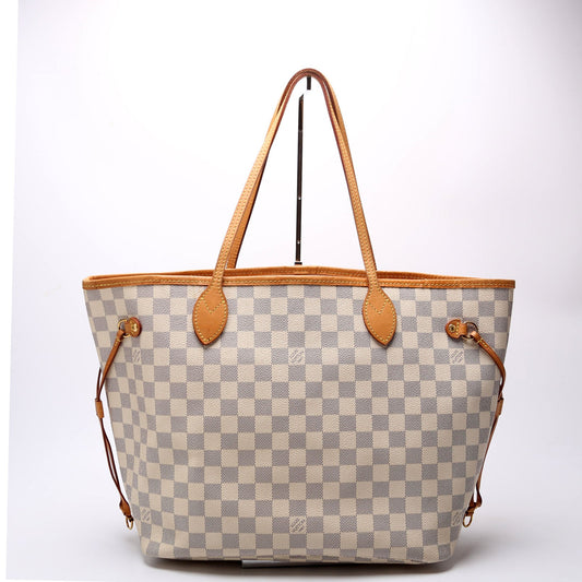 Louis Vuitton Neverfull With Wallet MM Azur