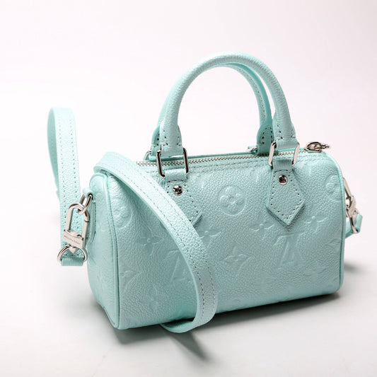 Louis Vuitton Nano Speedy Empreinte Blue