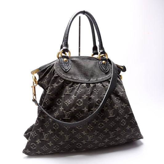 Louis Vuitton Neo Cabby MM Denim Black