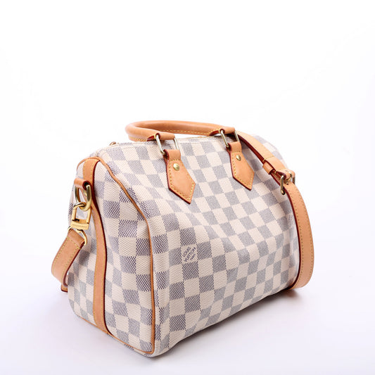 Louis Vuitton Speedy 25 Bandouliere Damier Azur