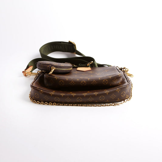 Louis Vuitton Multi Pochette Monogram Green