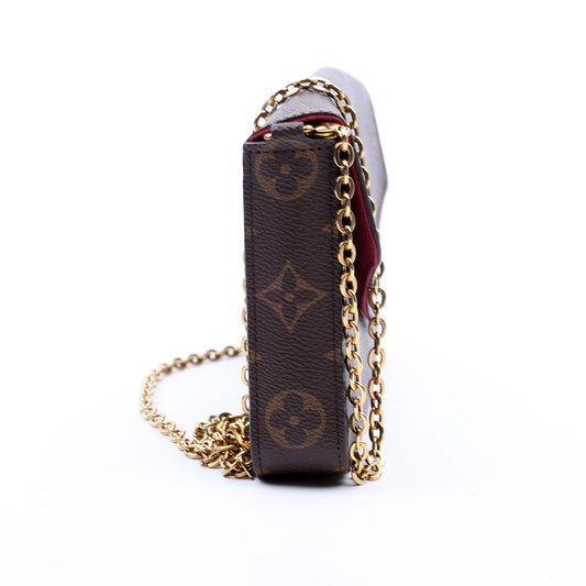Louis Vuitton Pochette Felicie Monogram Berry