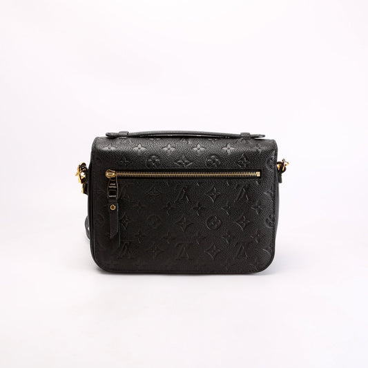 Louis Vuitton Pochette Metis Empreinte Black