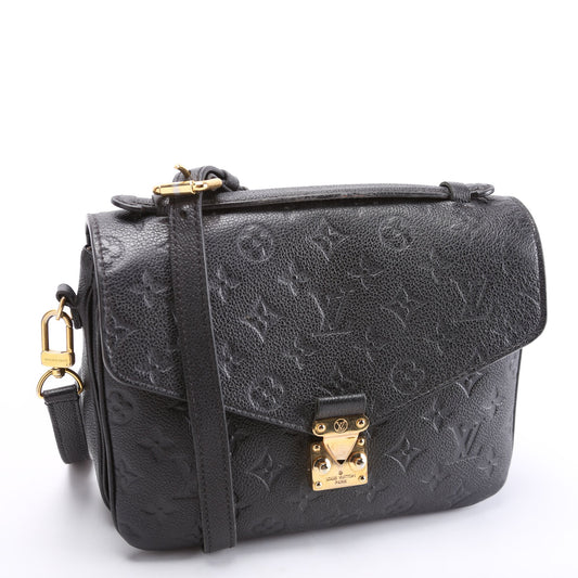 Louis Vuitton Pochette Metis Empreinte Black