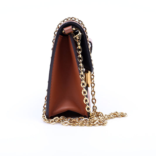 Louis Vuitton Dauphine Chain Reverse Wallet Monogram