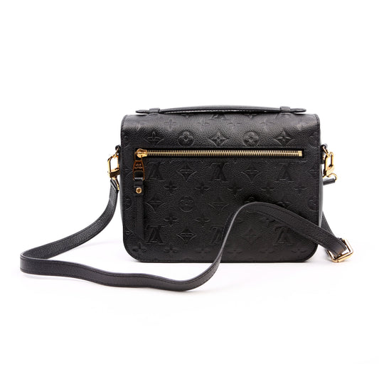 Louis Vuitton Pochette Metis Empreinte Black