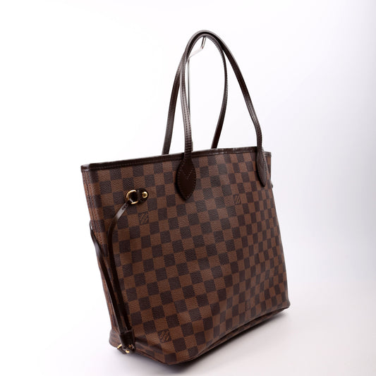 Louis Vuitton Neverfull MM Damier Ebene Red