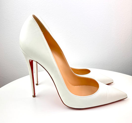 Christian Louboutin So Kate White