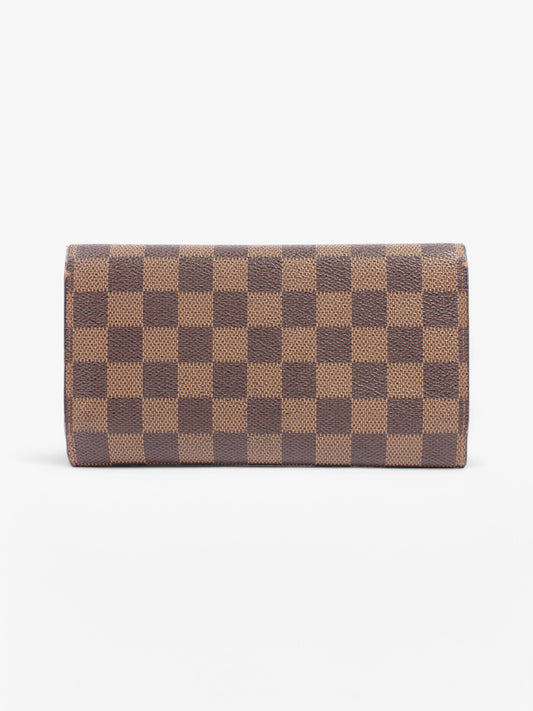 Louis Vuitton Portefeuille International Wallet Damier Ebene Coated Canvas