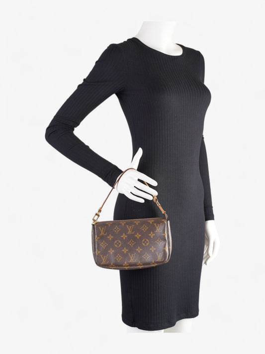 Louis Vuitton Pochette Accessoires Monogram Coated Canvas