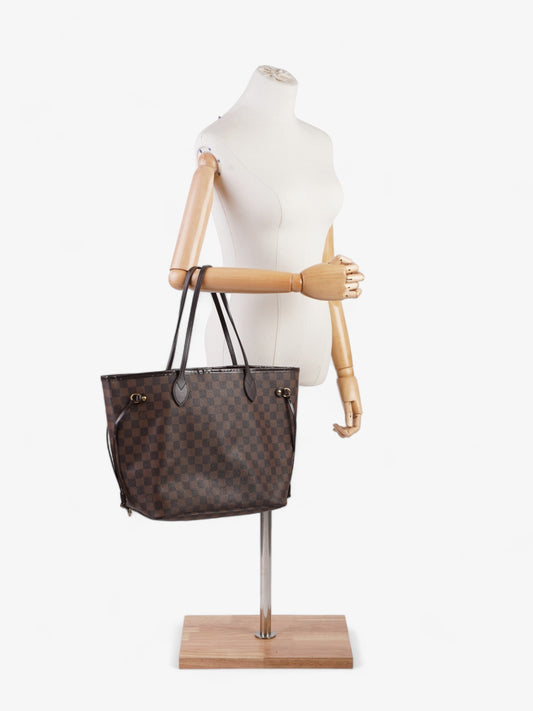 Louis Vuitton Neverfull Damier Ebene Coated Canvas MM