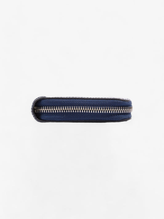 Louis Vuitton Zippy Wallet Navy Epi Leather