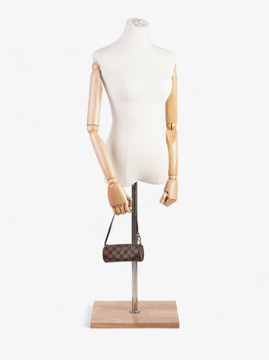 Louis Vuitton Papillon Damier Ebene Coated Canvas Mini